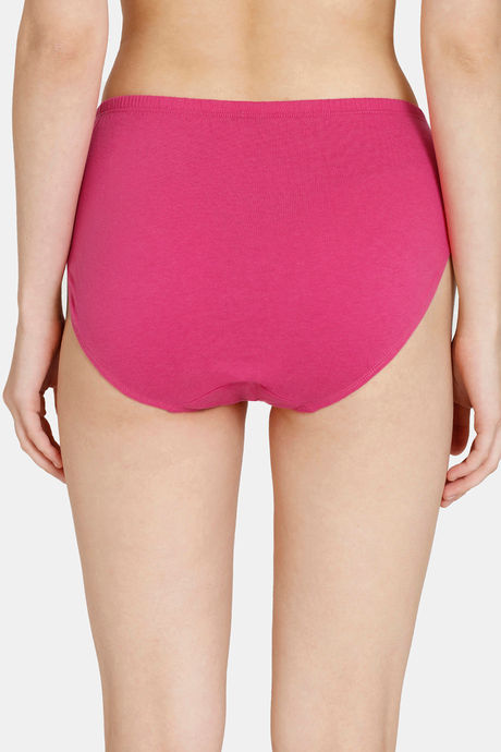 Rosaline Fleur Burst Medium Rise Full Coverage Hipster Panty (Pack of 3) - Multicolor — image 11